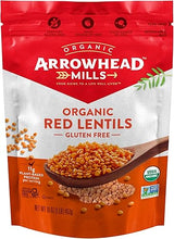 Arrowhead Mills Organic Red Lentils, 16 oz Bag (Pack of 6)