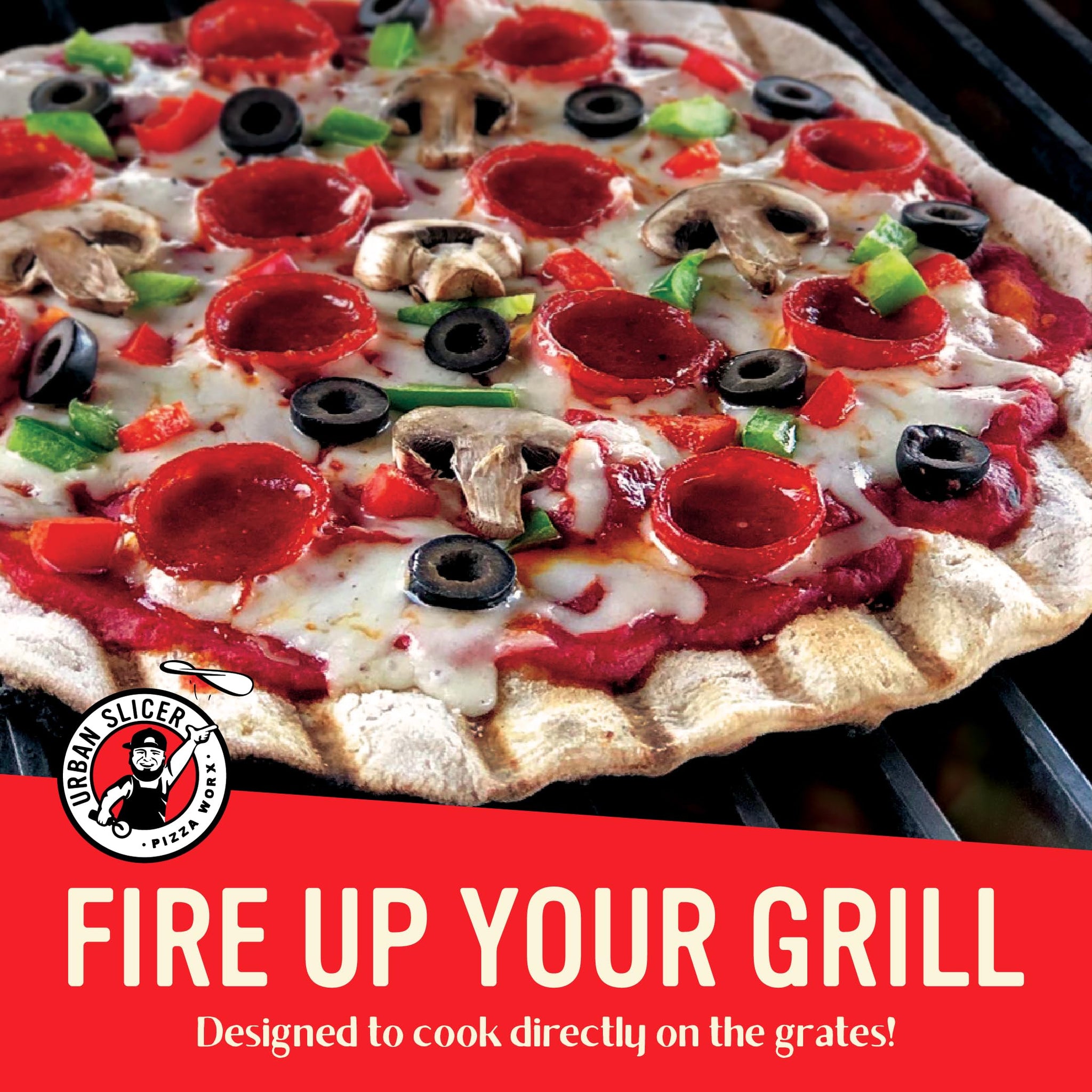 Urban Slicer Pizza Worx - 3 Pack Variety Pizza Doughs & 3 Pizza Sauces - Neapolitan, Deep Dish, and Grilling Dough - Pizza Making Kit - Makes 6 Pizzas