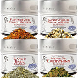 Luxury Beginner Cook Seasonings Collection | Gourmet Spice Blends & Rubs | All Natural | Non GMO | Small Batch | Hand Made| Artisanal Seasoning Blends