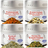 Luxury Beginner Cook Seasonings Collection | Gourmet Spice Blends & Rubs | All Natural | Non GMO | Small Batch | Hand Made| Artisanal Seasoning Blends