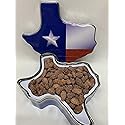 Cinnamon Roasted Almonds in a Texas Shaped Gift Tin