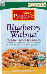 Peace Cereal Blueberry Walnut Cluster, 11 oz