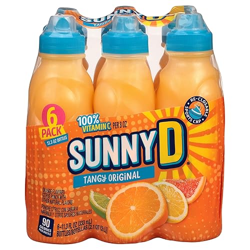 Sunnyd, Juice Tangy Original 6Pack, 67.8 Fl Oz