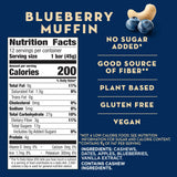 Larabar Blueberry Muffin Fruit and Nut Bars, Gluten Free and Vegan, 9.6 oz, 6 Ct