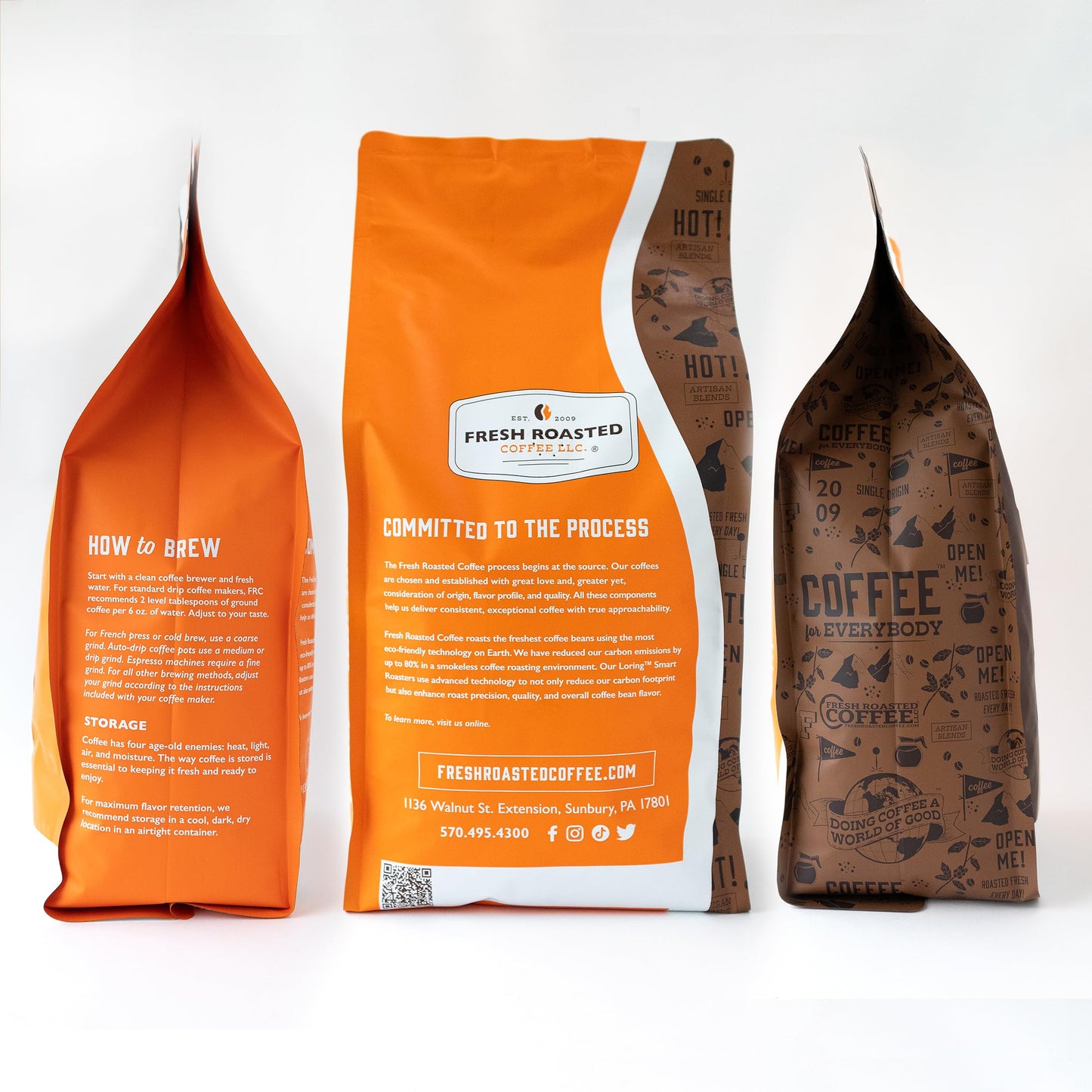 Fresh Roasted Coffee, Organic Papua New Guinea Whole Bean Coffee, Medium Roast, USDA Organic, 100% Single Origin, Kosher, 5 lb (80 oz)