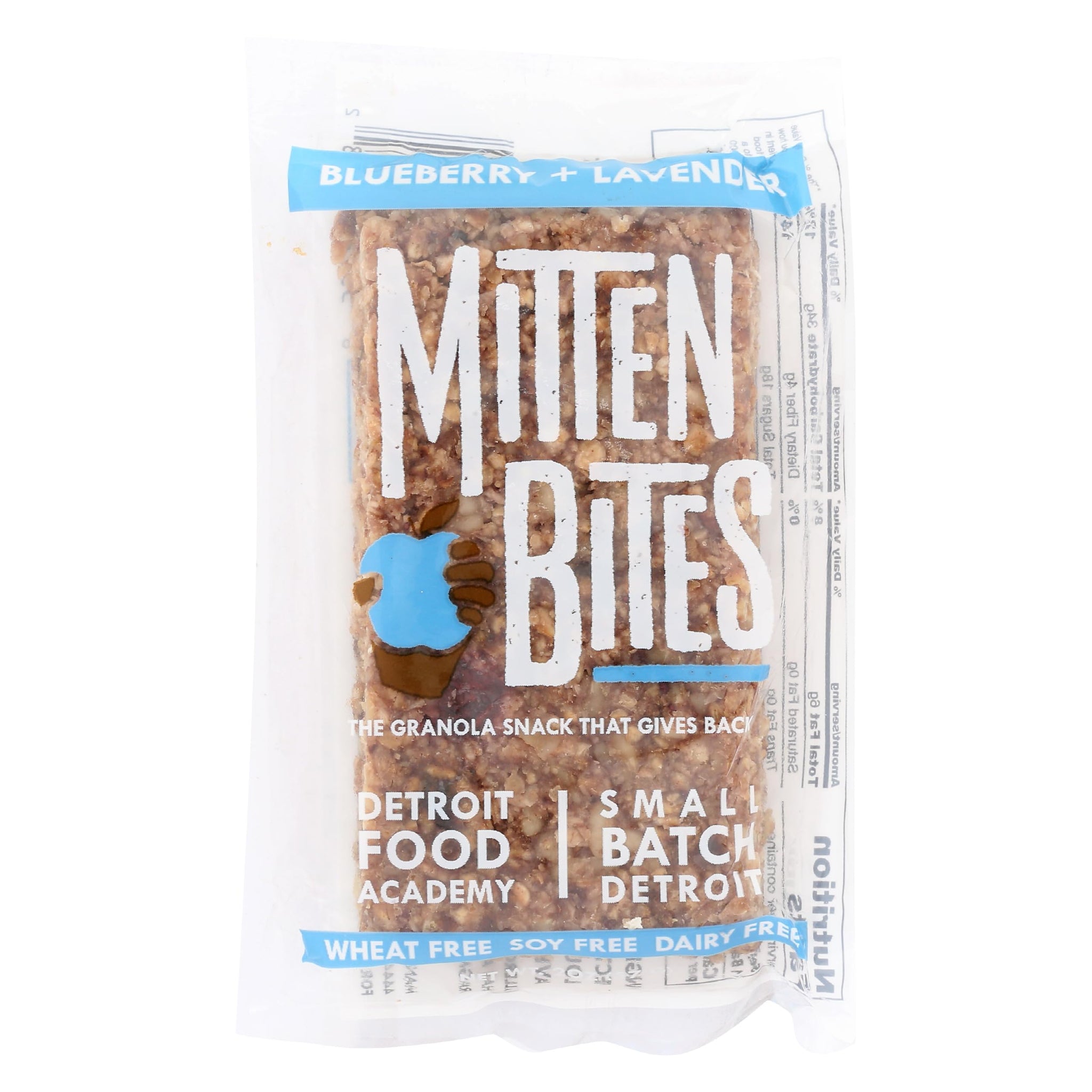 Small Batch Detroit Blueberry Lavender Granola Bar, 2 OZ