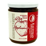 Kauffman Orchards Small Batch Applesauce, With Sugar and Cinnamon, 17 Ounce Jar (Pack of 2)