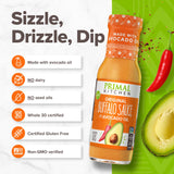 Primal Kitchen No Dairy Buffalo Sauce, 8.5 OZ