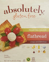 Absolutely Gluten Free Toasted Onion Flatbread, 5.29-Ounce