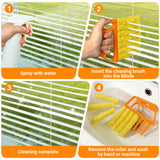 3pcs Window Blind Cleaner Duster Tool,2026 New Cleaning Tools,7 Fingers Washable Microfiber Dusters for Cleaning,Crevice Cleaning Brush, Duster