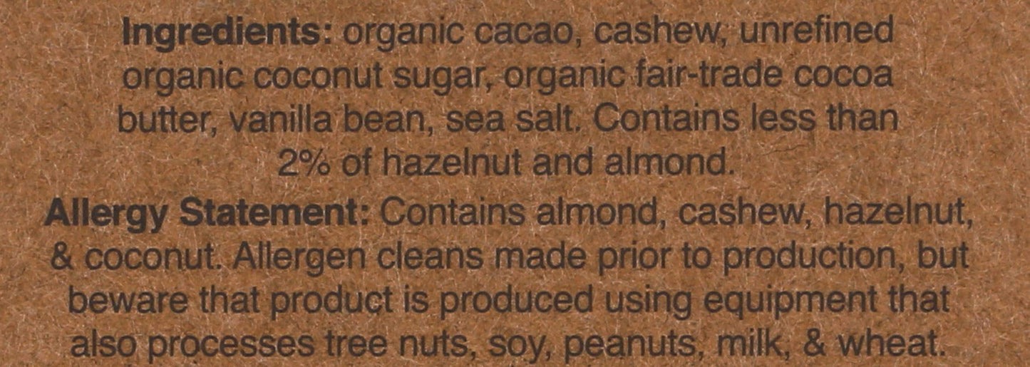 Hu Kitchen Organic Cashew Butter Filled Dark Chocolate Bar, 2.1 OZ