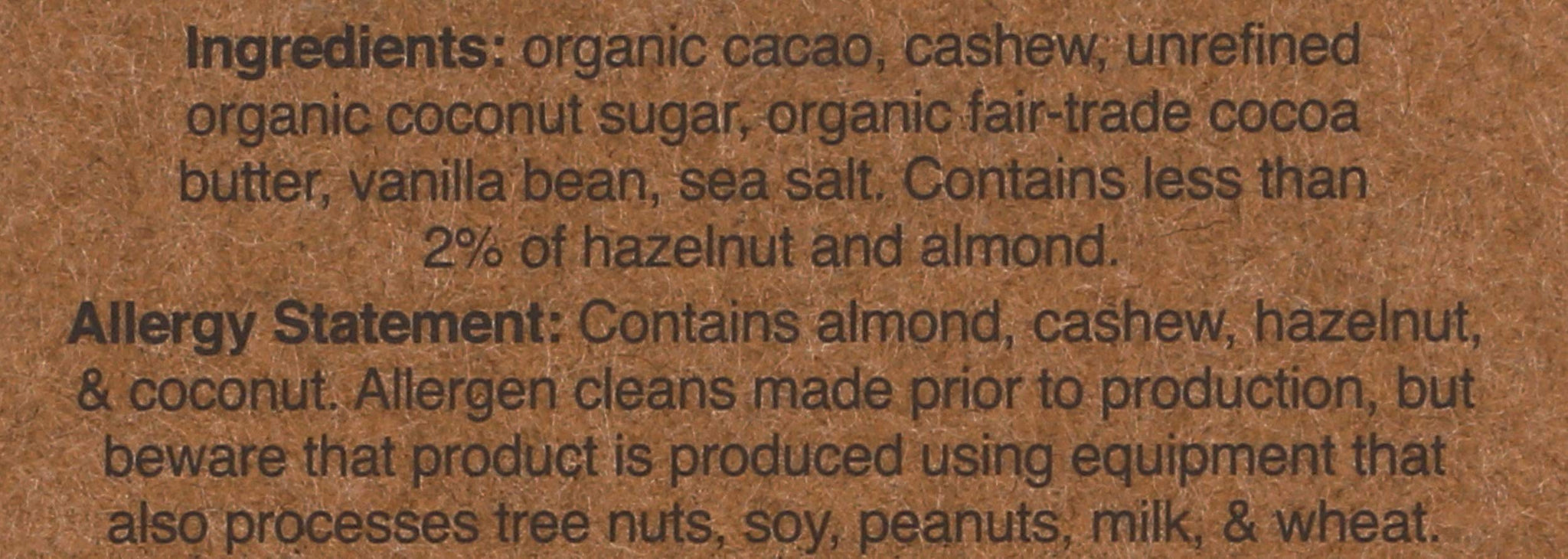 Hu Kitchen Organic Cashew Butter Filled Dark Chocolate Bar, 2.1 OZ