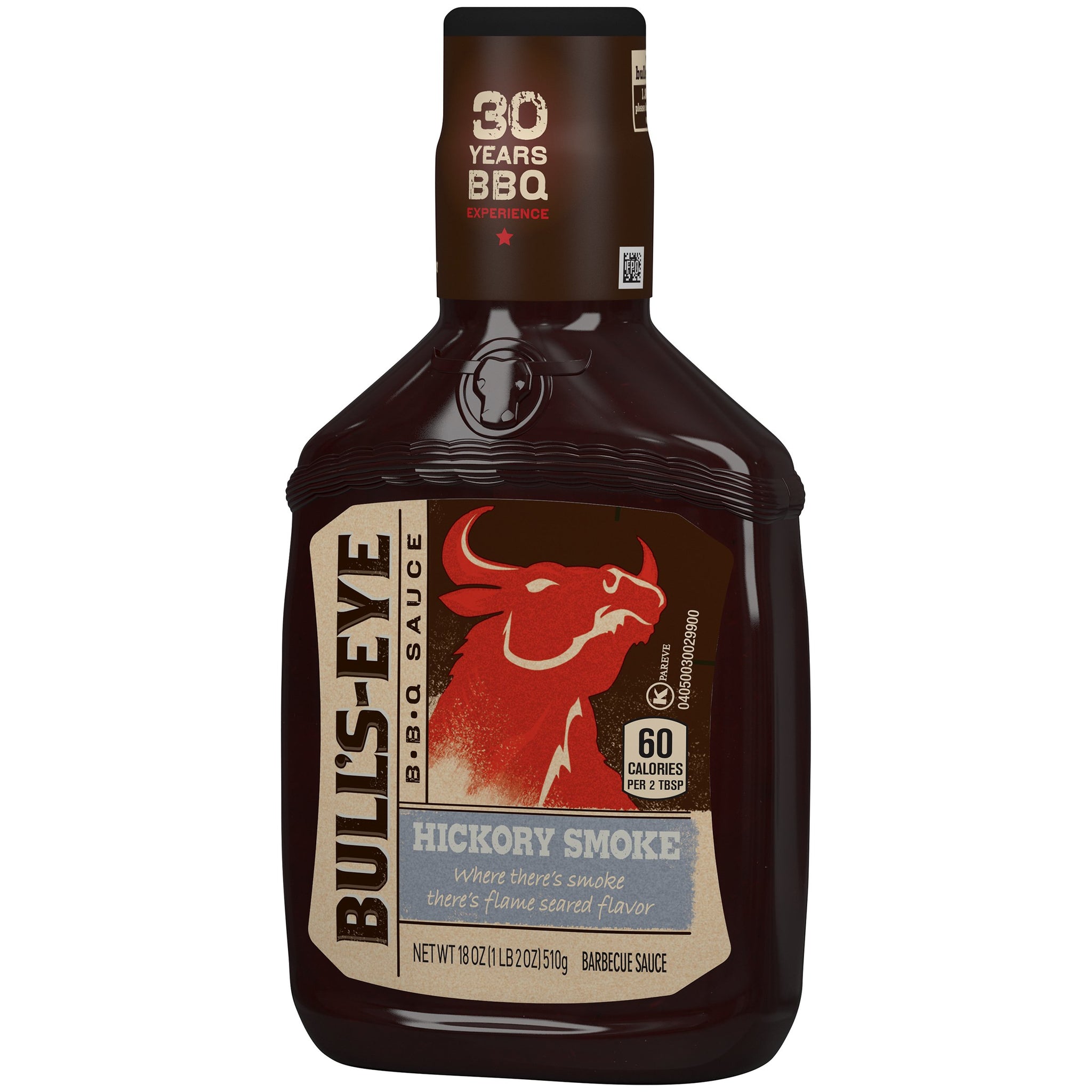 Bull's Eye Hickory Smoked Barbecue Sauce (18oz Bottle)