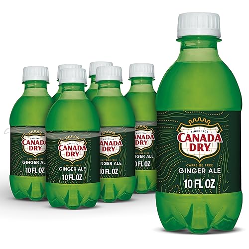 Canada Dry Ginger Ale Soda, 10 Fl Oz Bottles, 6 Pack