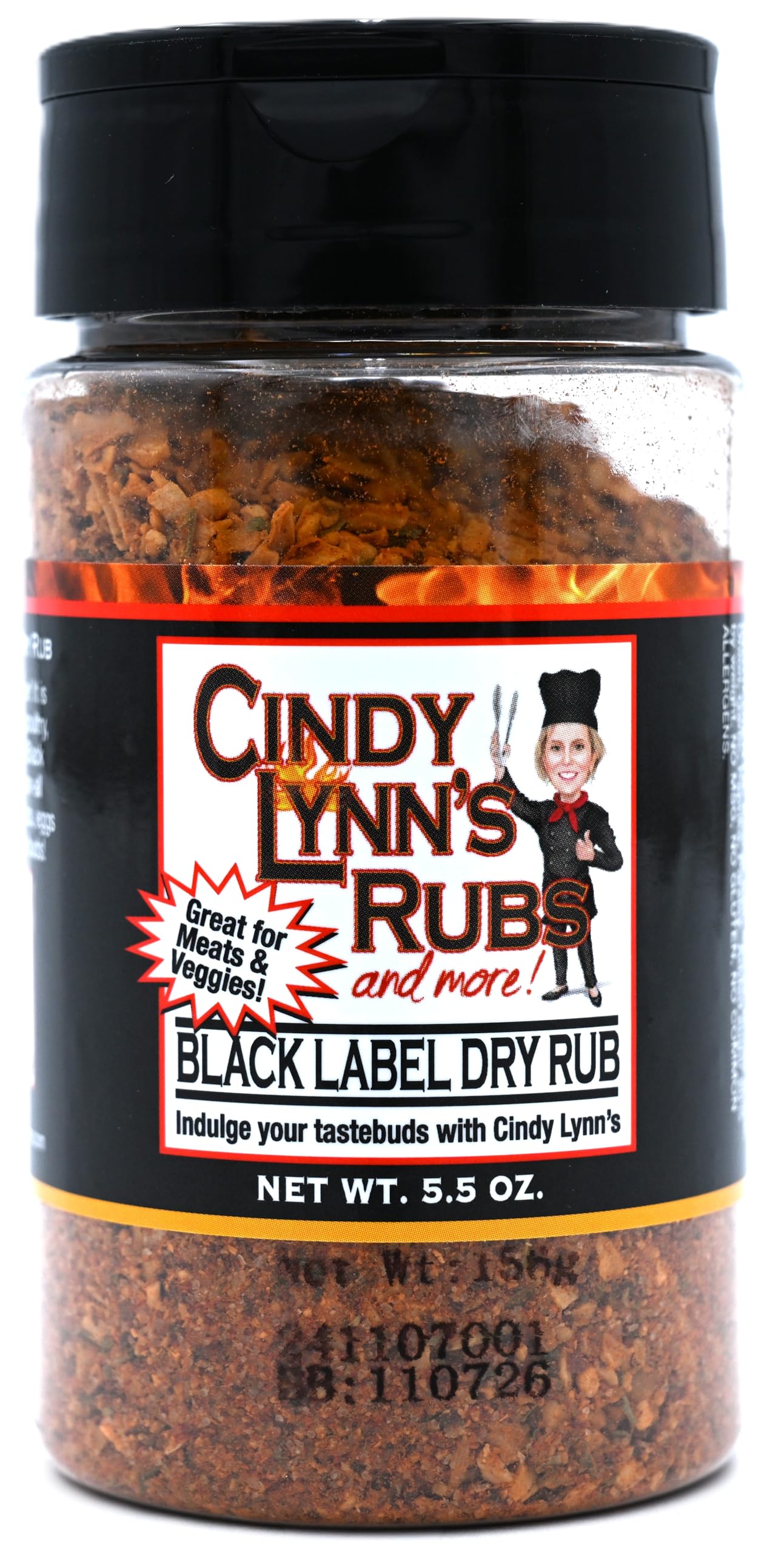 Cindy Lynn's Sweet & Savory Dry Rub & Seasoning Variety Pack - 4-Pack our Most Savory and Sweet Flavors- Black Label, Citrus Chipotle, Veggie Delight