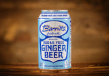 Barritt's Sugar Free Diet Ginger Beer, Non-Alcoholic Soda Cocktail Mixer, 12 fl oz Cans, 12 Pack, No Aspartame