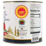 L'Oro Del Sud - D.O.P San Marzano Tomatoes of Agro Sarnese-Nocerino Area, Net Wt. 2550g (88 fl. oz). Pomodoro San Marzano dell’Agro Sarnese-Nocerino