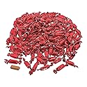 Fun Express Red Foil Wrapped Caramels Bulk Candy Individually Wrapped 2 lbs Bag - Soft Chewy Caramel Candies for Wedding Candy Buffet, Office Desk