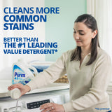 Purex Free & Clear for Sensitive Skin Liquid Laundry Detergent, 115 Loads, 150 OZ (Pack of 4)