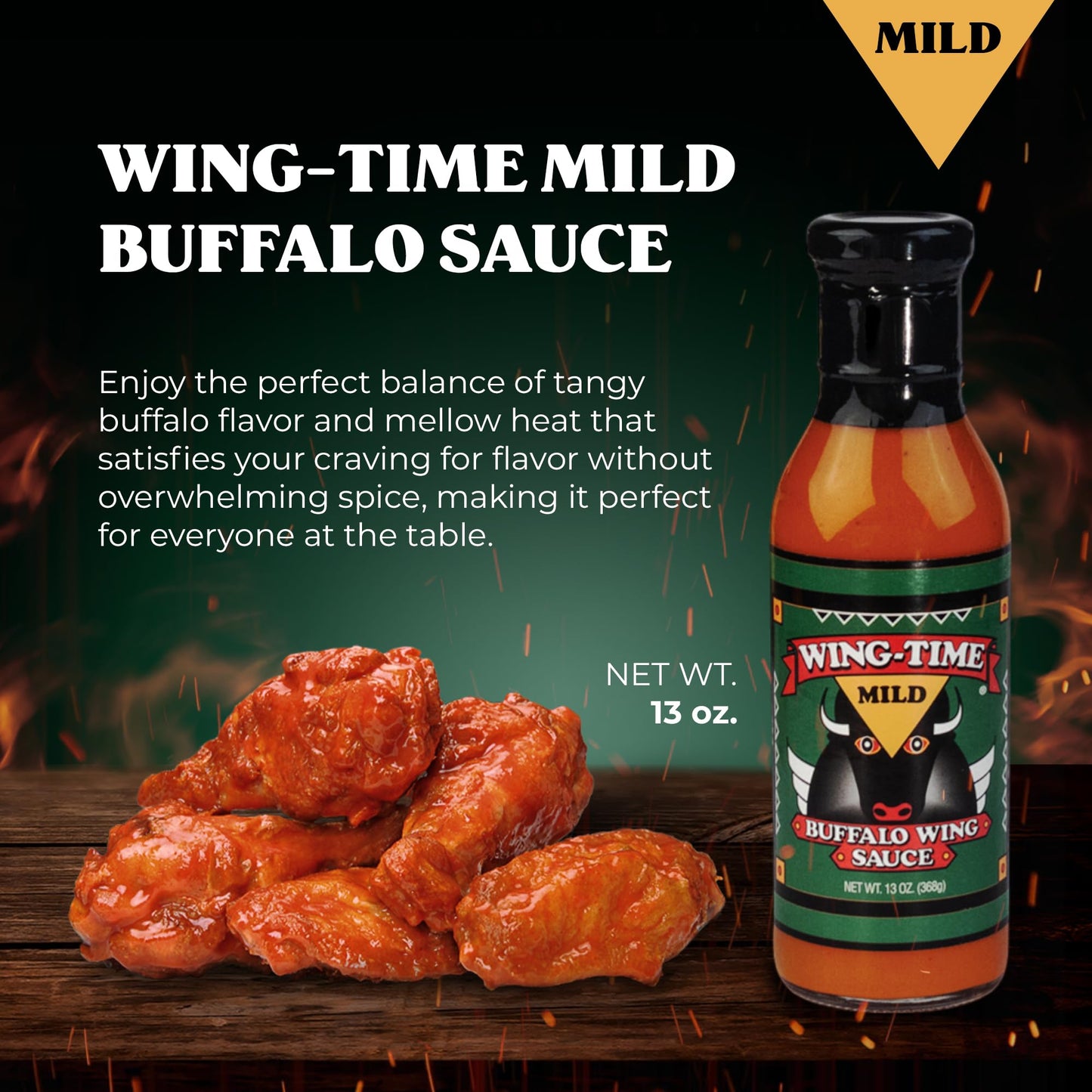 Wing Time Sauce Wing Buffalo Mild