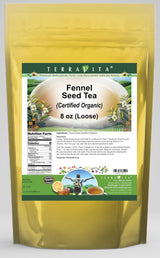 Fennel Seed (Certified Organic) Tea (Loose) (8 oz, ZIN: 517671) - 3 Pack