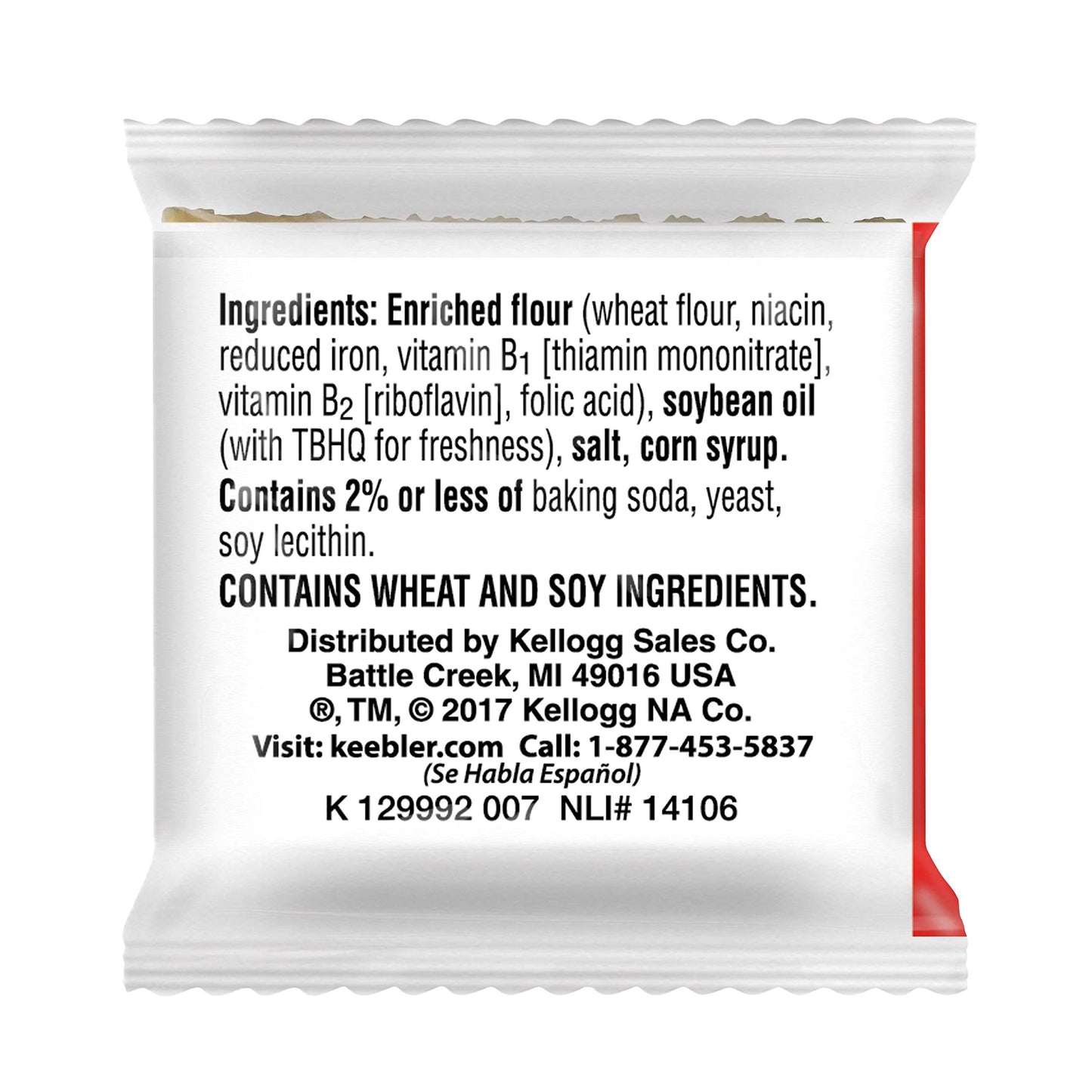 Keebler, Zesta, Saltine Crackers, Original, Single Serve, 0.20 Oz(Pack of 300)