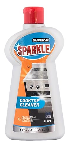 Ceramic Cooktop Cleaner, Glass Top Stove Cleaner, Cooktop Cleaners, Glass Cooktop Cleaner, and Polish, Made in Europe, Cream cleaner 7.60 FL, by