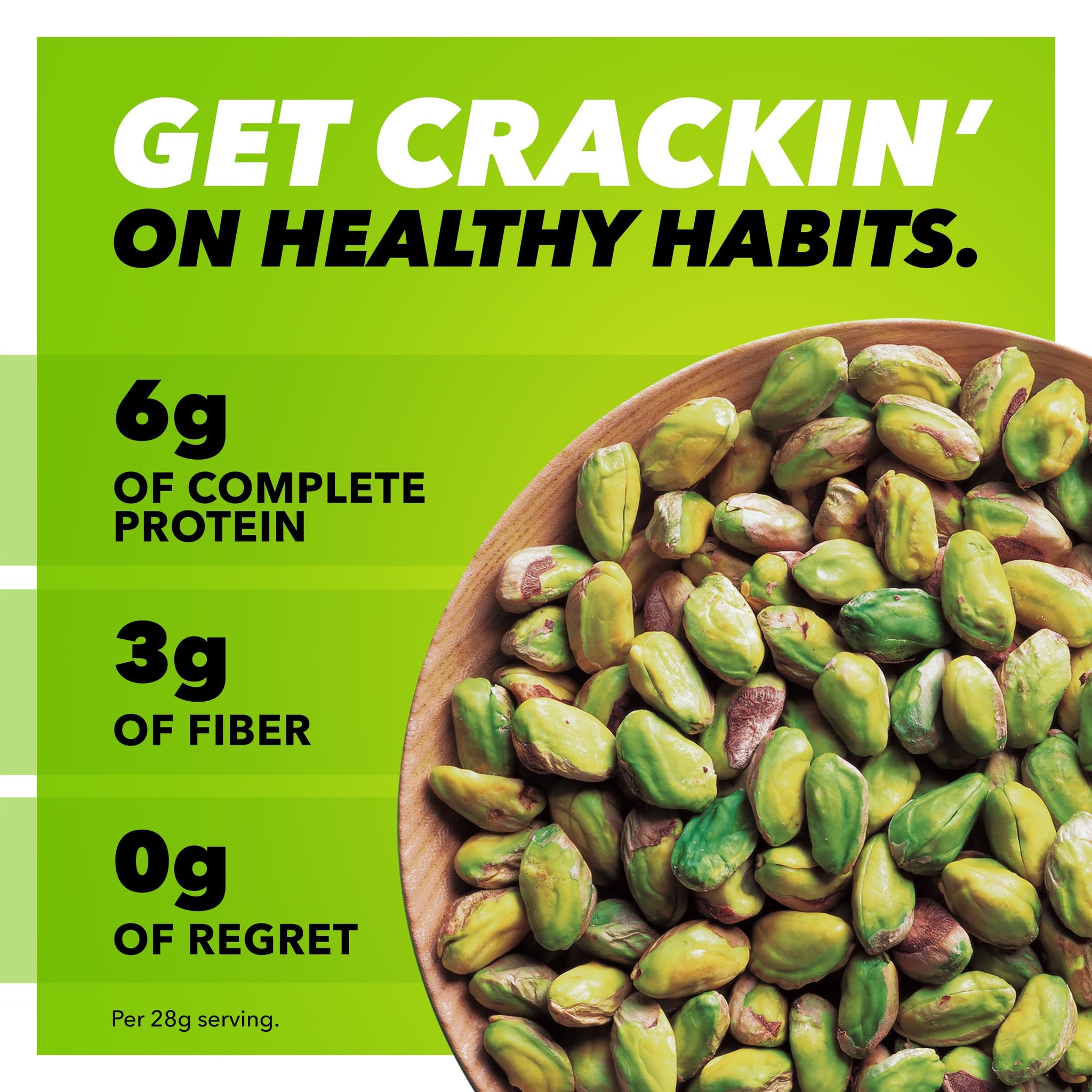 Wonderful Pistachios No Shells, Roasted & Salted Nuts, 0.75 Ounce Bag (Pack of 14), Protein Snacks, Vegan Snacks, On-the-Go, Individual Snacks