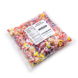 Bonelle Italian Fruit Jelly Candy | 1 Pound Bag | Vegan Dye Free Candy Individually Wrapped | Lemon, Strawberry, Orange, Blackberry | Naturally