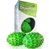 DryerPlus Dryer Balls XL | The BEST Made Reusable Non Toxic Laundry Softener & Wrinkle Release | Replaces Fabric Softener Liquid, Dryer Sheets & Wool