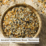 Everything Bagel Seasoning Blend by It's Delish, 20 Oz Large Jar - Premium All Natural Bagel Spice Seasoning Mix With Salt for Bagels, Buns, Bread