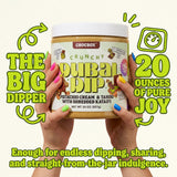 Chocbox Pistachio Cream Spread - Viral Dubai Chocolate Filling with Tahini & Crispy Kataifi - Sweet Savory Dessert Dip - Mother's Day, Gift (20oz)