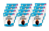 Taza Chocolate Organic Wicked Dark Chocolate Covered Almonds, 87% Dark Chocolate, 3.5 Ounce (12 Count), Vegan