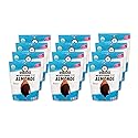 Taza Chocolate Organic Wicked Dark Chocolate Covered Almonds, 87% Dark Chocolate, 3.5 Ounce (12 Count), Vegan