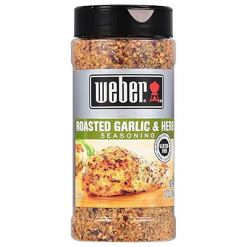 Weber Roasted Garlic & Herb Seasoning, 12 oz