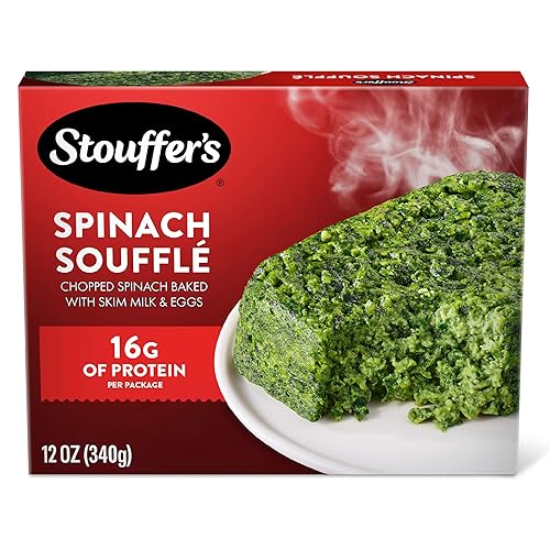 Stouffer's Spinach Souffle, Single Serve, Frozen Spinach, Single Frozen Meals