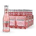 Fever-Tree Sparkling Pink Grapefruit - Premium Soda Mixer for Cocktails and Mocktails, 6.8 fl oz Bottles, Pack of 24 - Naturally Sourced, Non-GMO