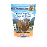 The Original Bag of Poo®, Bison Poo (Orange Flavor Cotton Candy) Novelty Poop Gag Gift. Free sticker inside.