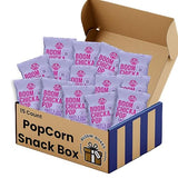 Sweet & Salty Kettle Popcorn - 15 Count Bulk Box of Individually Wrapped Kettle-Style Popcorn Bags (0.67 oz Each) - Assembled by Bussin Boxes