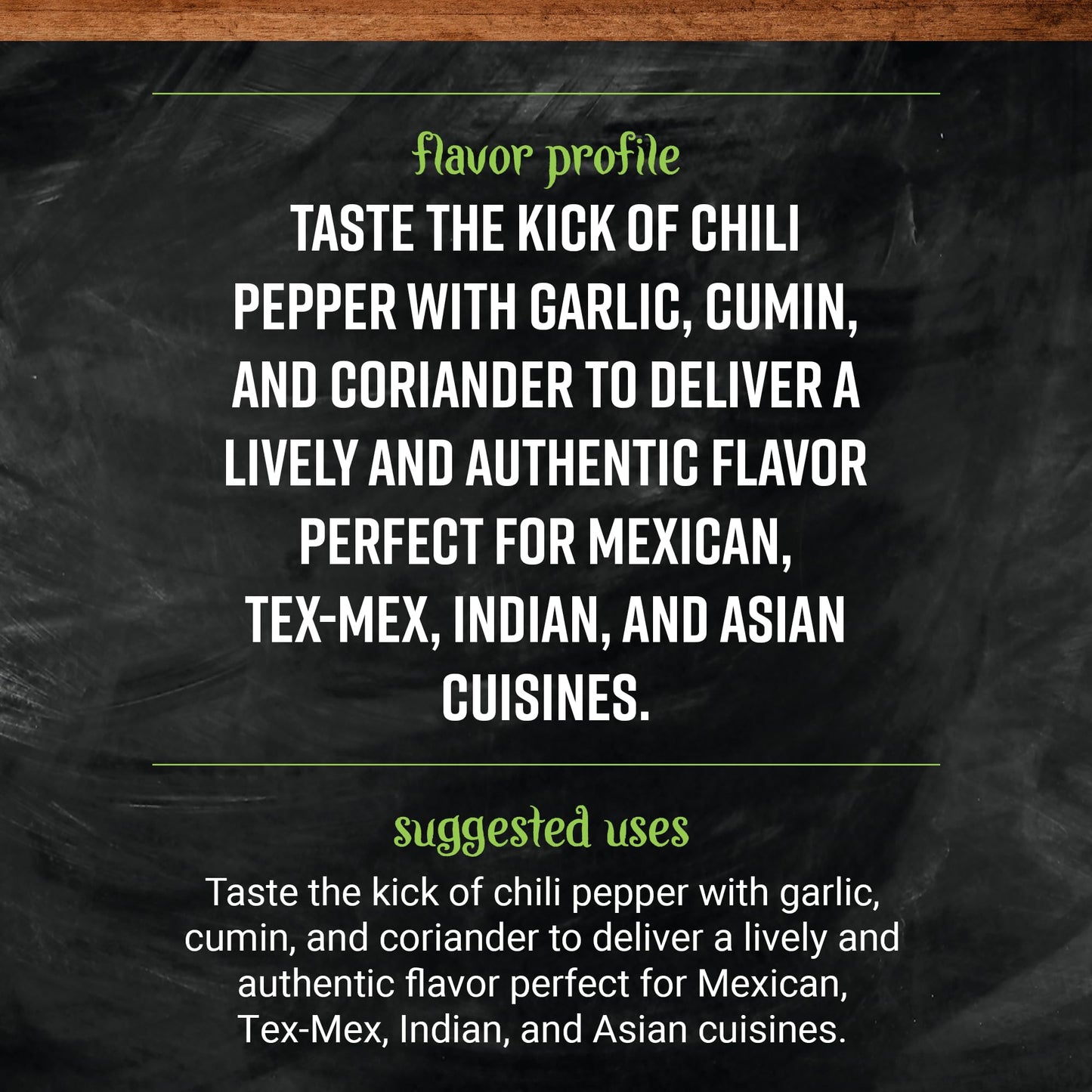 Frontier Co-op Organic Chili Powder, 1.94 oz - For Mexican, Tex-Mex, and Indian Dishes