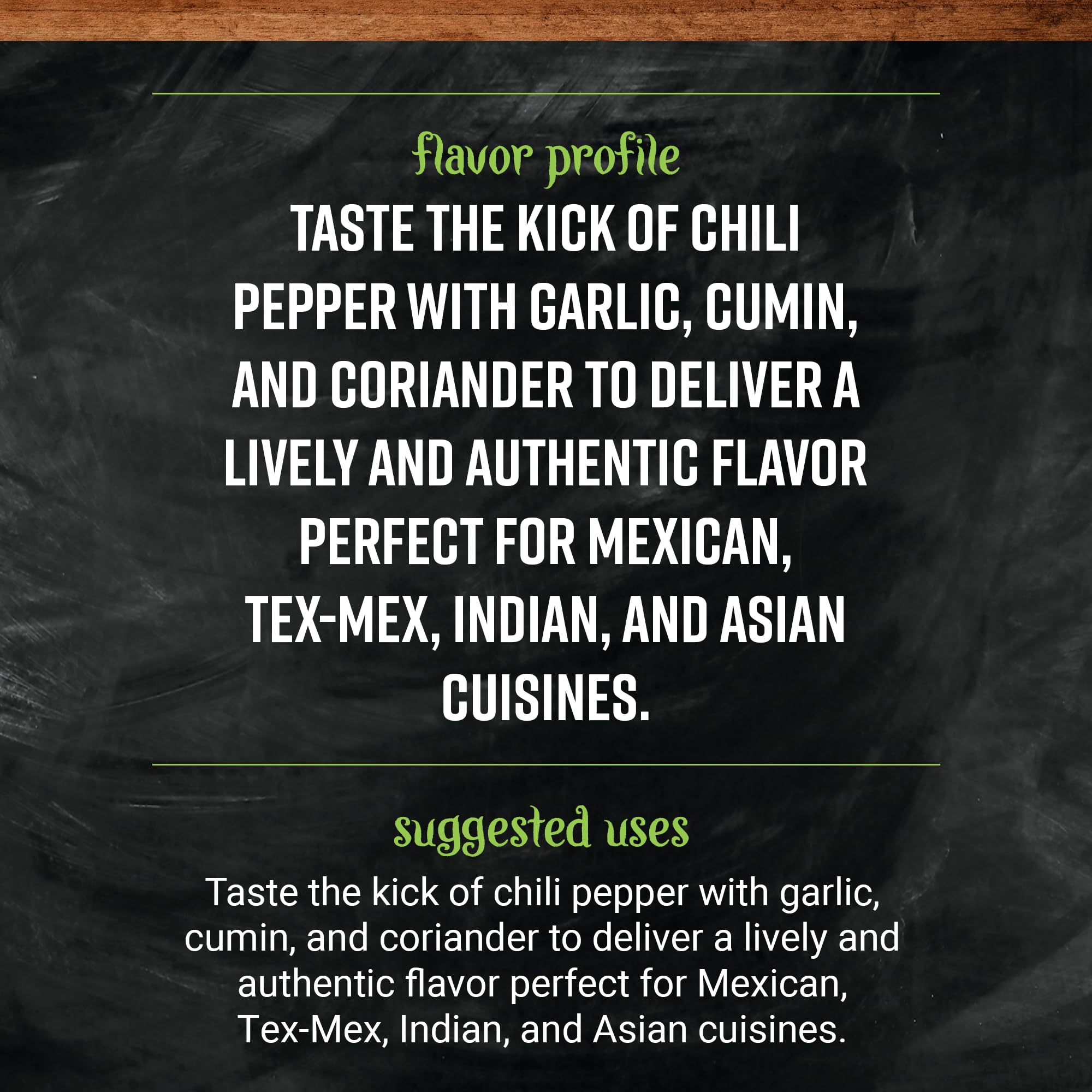 Frontier Co-op Organic Chili Powder, 1.94 oz - For Mexican, Tex-Mex, and Indian Dishes