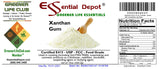 Essential Depot Xanthan Gum 12 oz. Powder USP FCC Food Grade - Gluten Free Cooking - Safety Sealed HDPE Container with Resealable Cap