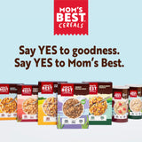 Mom's Best Blueberry Wheatfuls Shredded Wheat Cereal, Made with Whole Grain, No Artificial Flavors or Preservatives, 22 oz Box
