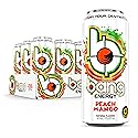 Bang Energy Peach Mango, Sugar-Free Energy Drink, 16-Ounce