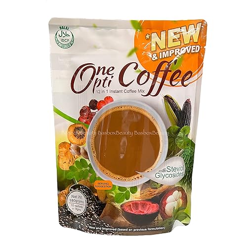 ONE OPTI SUPER COFFEE 12-in-1 Coffee Mix, Contains 10 Sachets