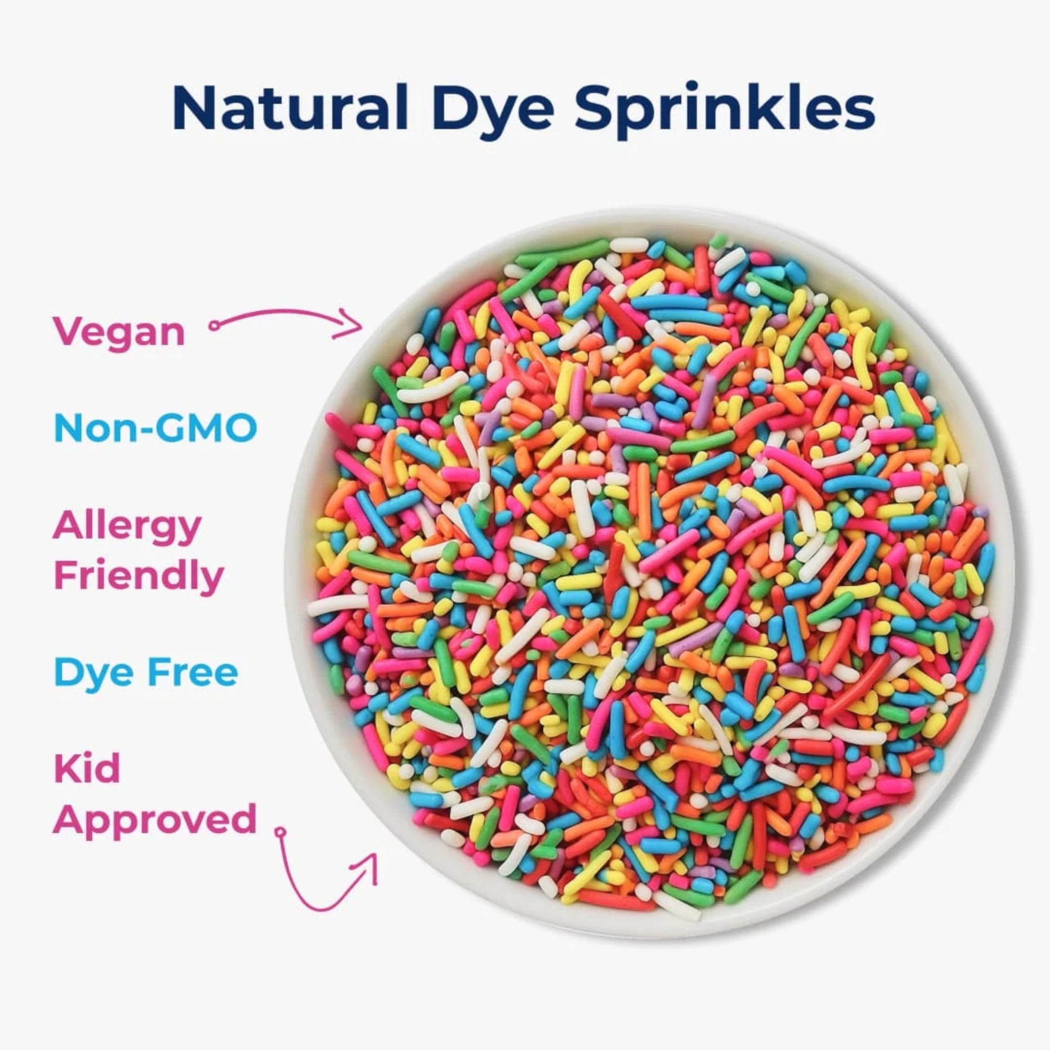 Vicky Cakes Confetti Sugar Cookie Pancake and Waffle Mix | Light & Fluffy, Dairy-Free, Vegan-Friendly, Non-GMO | 8oz