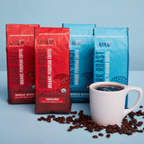 Laird Superfood Peruvian Medium Roast Decaffeinated Ground Coffee, Chemical-Free Decaf Swiss Water Processed Ground Coffee, Gluten-Free, Dairy-Free