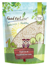 Food to Live Italian Arborio Rice, 5 Pounds - Short Grain White Rice, Superfino Grade, Vegan, Kosher, Bulk, Ideal for Creamy Risottos and Other Italian Dishes