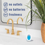Febreze Bathroom Air Freshener, Odor-Fighting, Plug In Alternative, Air Fresheners for Home and Bathroom and Kitchen, Closet Air Fresheners, Linen