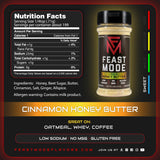 Feast Mode Flavors | Apple Spice Pack | 2 count | 5oz seasonings | Cinnamon Honey Butter | Caramel Apple | meal prep seasoning, low sodium, no msg